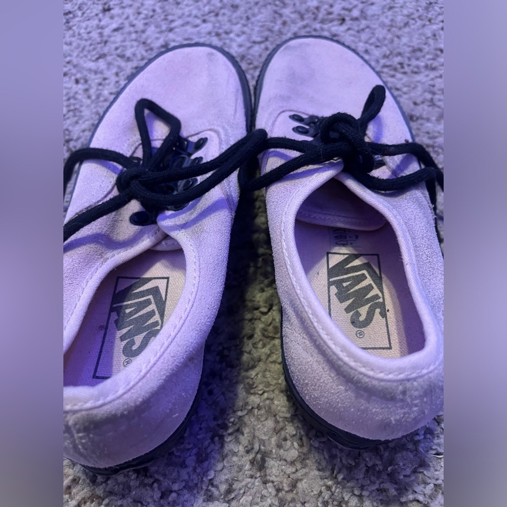 Pink platform vans